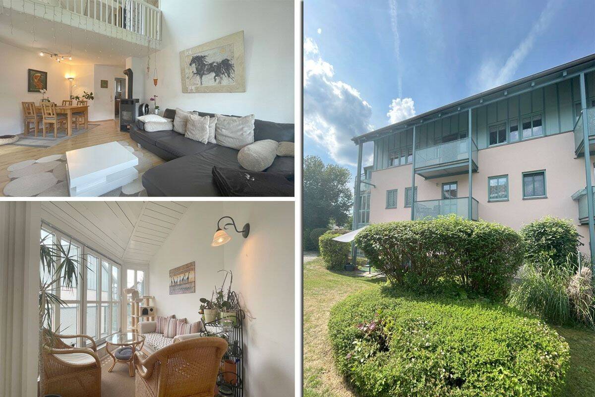 Außergewöhnliche Maisonettewohnung in Regen