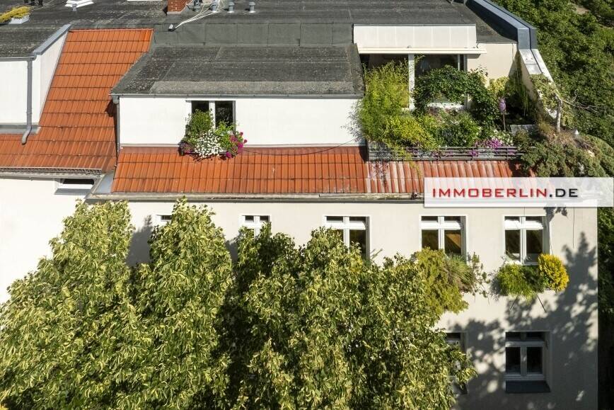 IMMOBERLIN.DE - Wohlfühloase nahe Ku'damm! Faszinierende Penthouse-Wohnung mit Lift, Südwestterrasse – Berlin – Vorschaubild 9