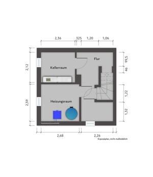 Modernisierungsbedürftiges Endreihenhaus in begehrter Wohnlage zum Kauf in Rahlstedt - Wentzel Dr. – 22143 Hamburg – Vorschaubild 9