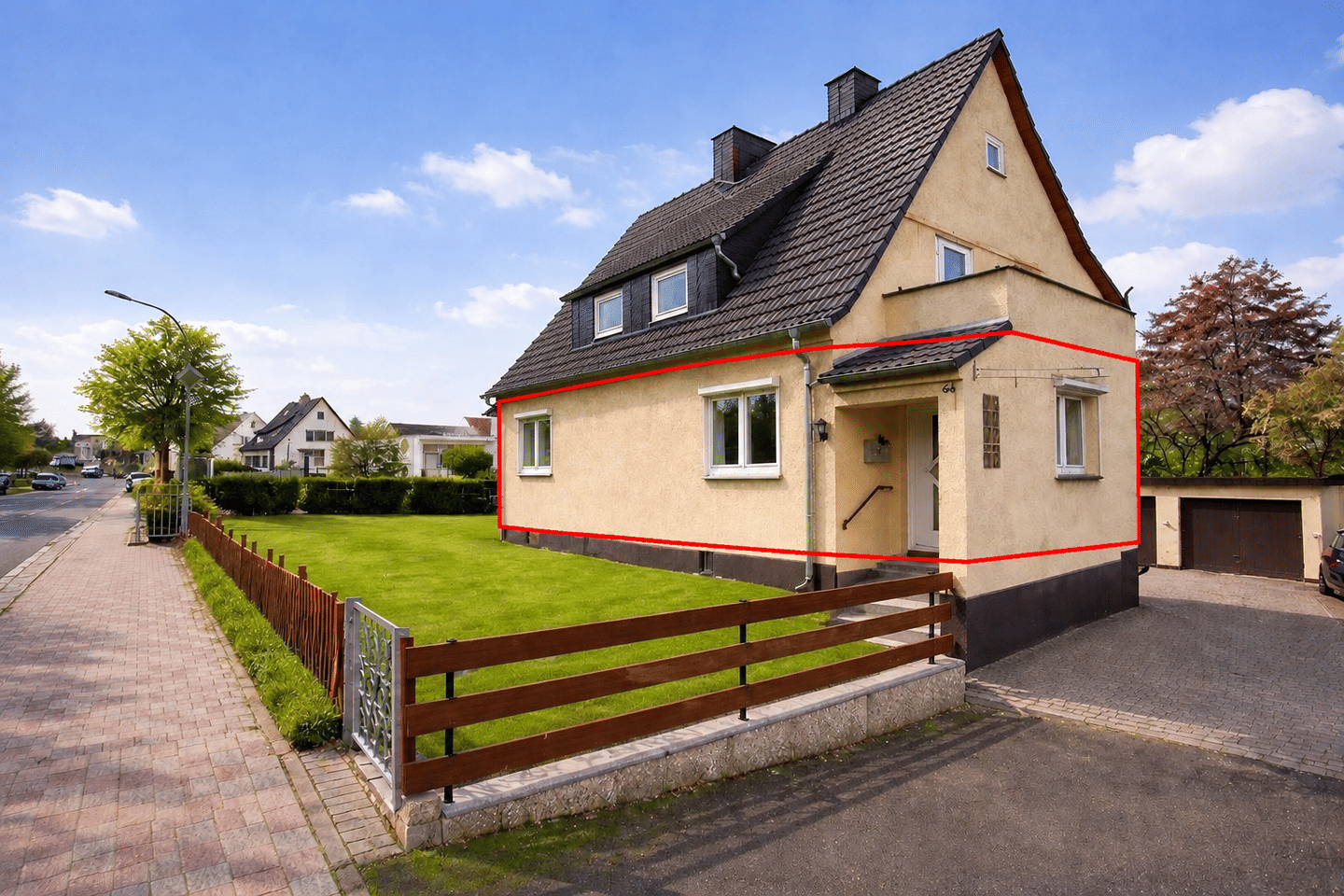 *FESTPREIS* Erdgeschoss-Wohnung in Zweifamilienhaus top Lage