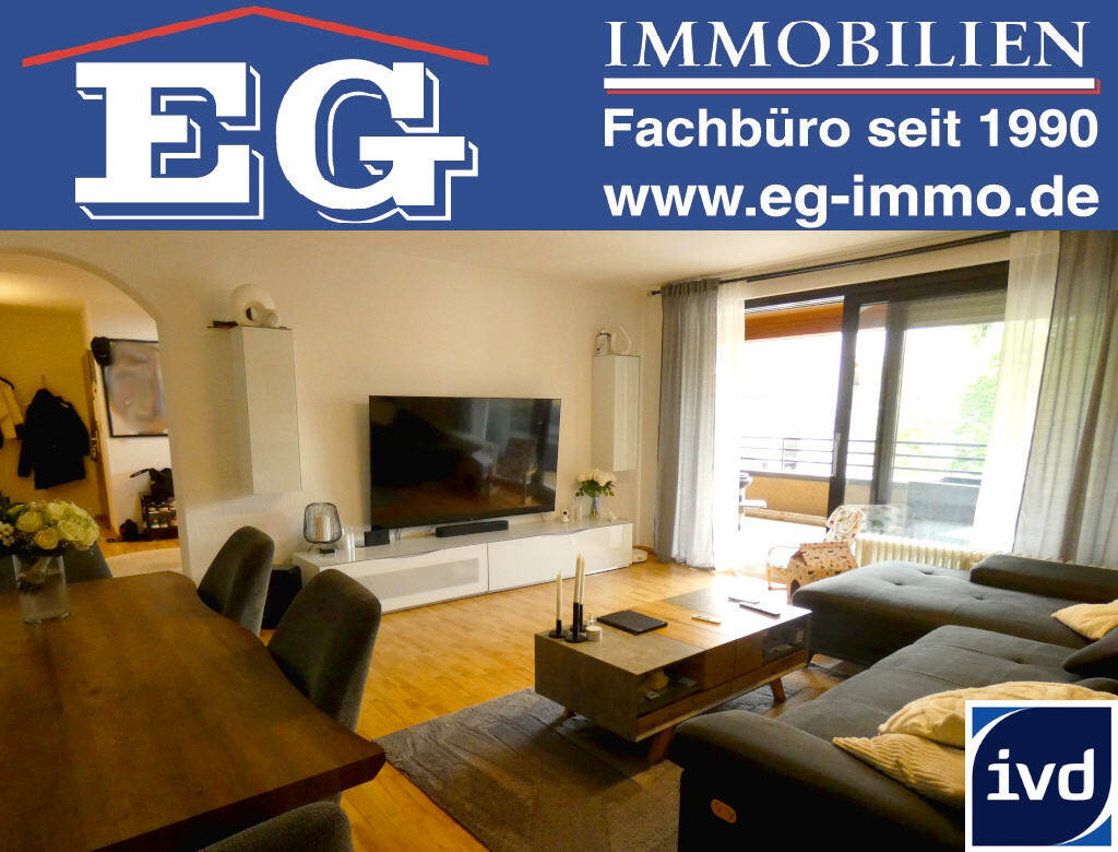 Helle 3-Zimmer-Wohnung mit Balkon, EBK & Carport