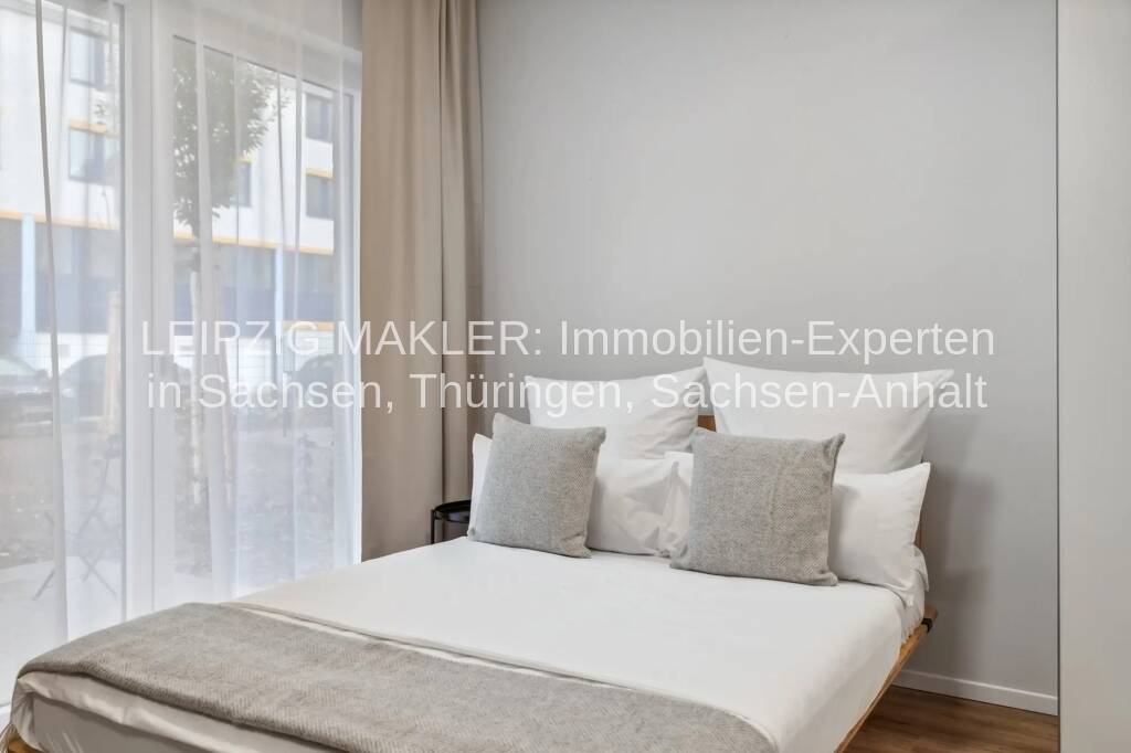 Privates, möbliertes Zimmer im modernen Co-Living Apartment - All-Inclusive im Zentrum von Leipzig – Leipzig – Vorschaubild 5