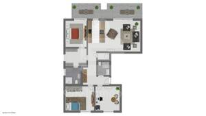 Stilvolle Familienwohnung im exklusiven Bauhaus-Ensemble in Köln-Junkersdorf! – 50858 Köln – Vorschaubild 7