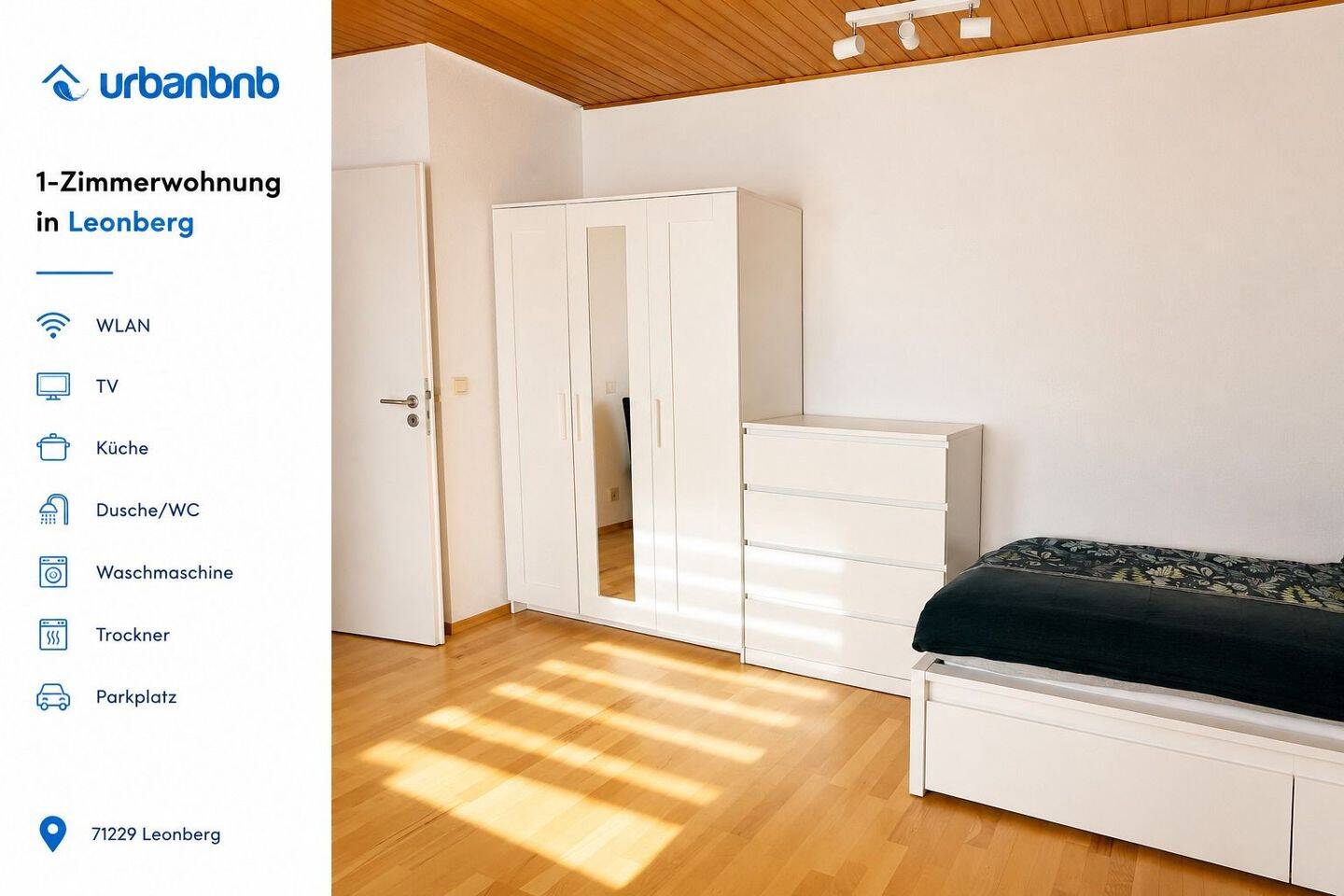 Möblierte Wohnung Leonberg - Wohnen auf Zeit ab 1 Monat