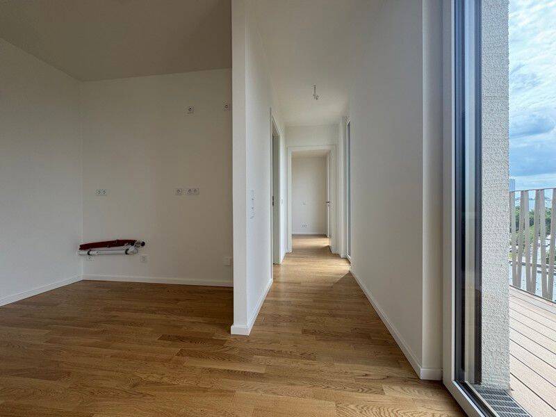 Auf gute Nachbarschaft: praktische 2-Zimmer-Wohnung mit großer Terrasse im Erstbezug – Leipzig – Vorschaubild 4