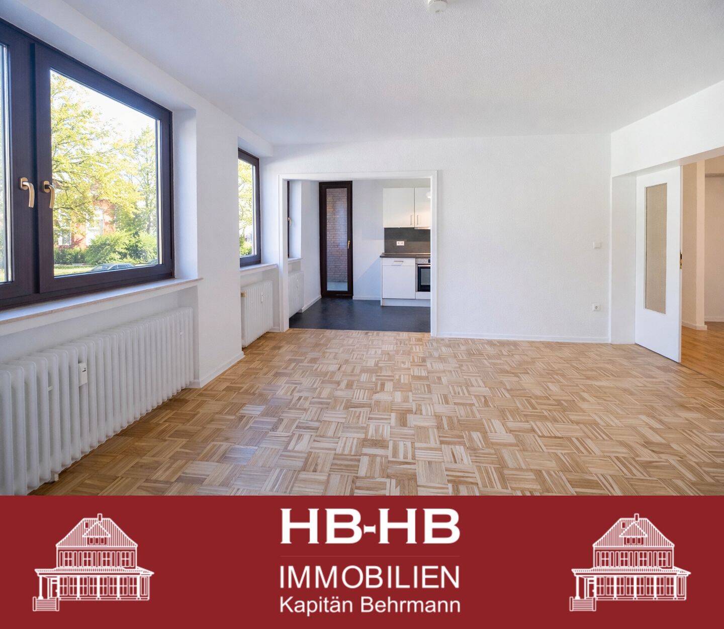 BESTLAGE - vordere Wachmannstraße, sanierte 3-Zimmer-Wohnung inkl. Garage – Bremen – Bild 1 von 9