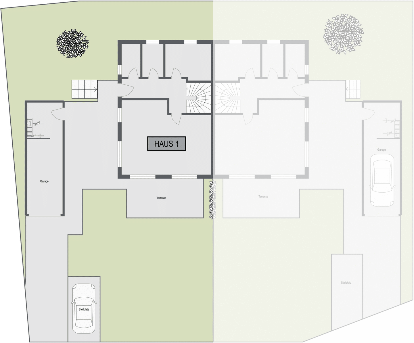 KfW-55 Neubau - Großzügige Doppelhaushälfte mit zwei Bädern!!! – Adlkofen – Vorschaubild 4