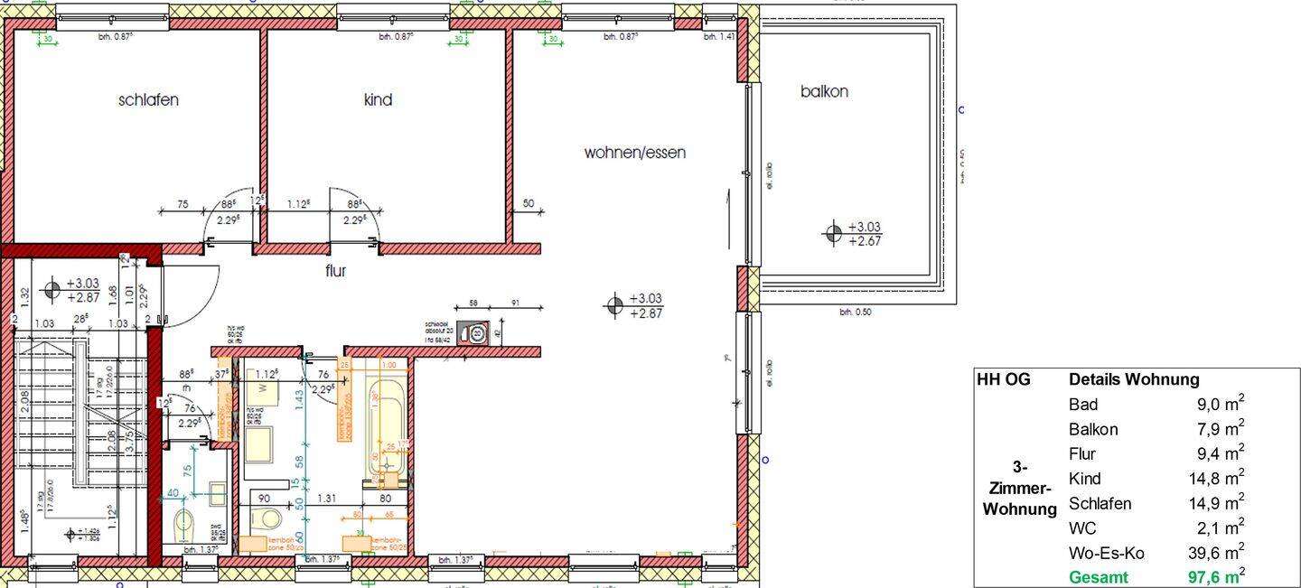 Exklusive Obergeschosswohnung - Erstbezug – Fürth – Bild 1 von 9