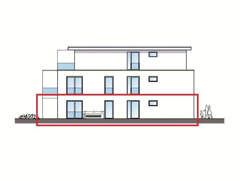 EG 3 ZKB in der Elser Kirchstraße 10a (Haus5) - Klimafreundlicher Neubau KFW 40 QNG Förderkredit – Paderborn – Vorschaubild 3