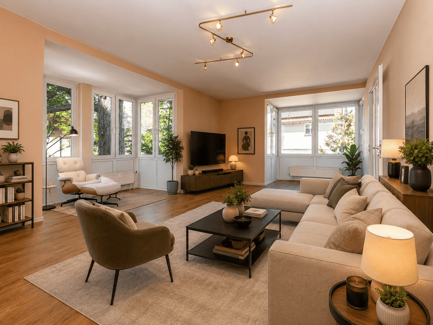 Well-designed 3-room apartment with west-facing terrace – Berlin – Vorschaubild 2