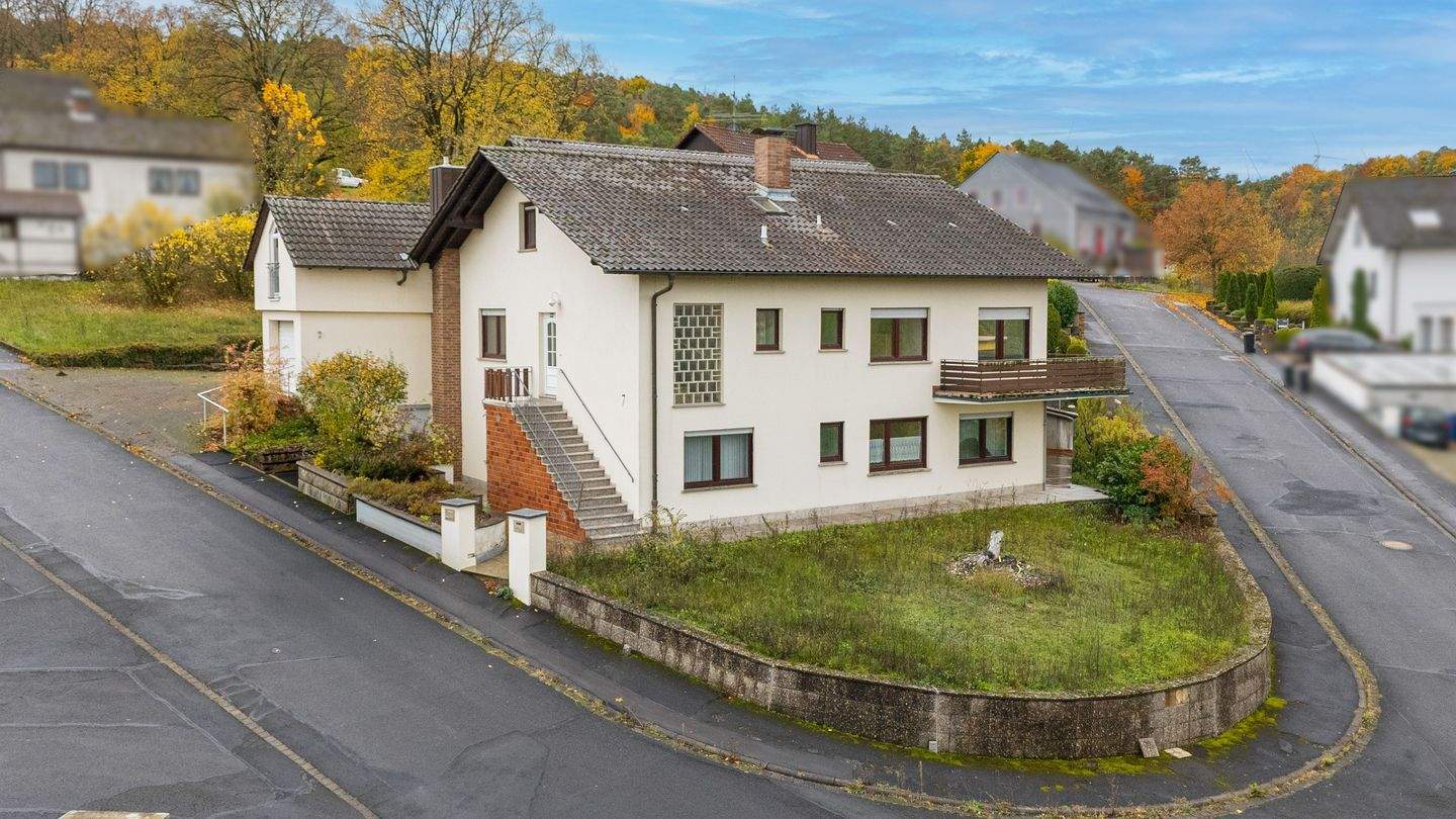 Eigenbedarf oder Rendite: Mehrfamilienhaus plus Rohbauoption, Garten & Terrasse in Bühler-Eußenheim – Eußenheim – Vorschaubild 2