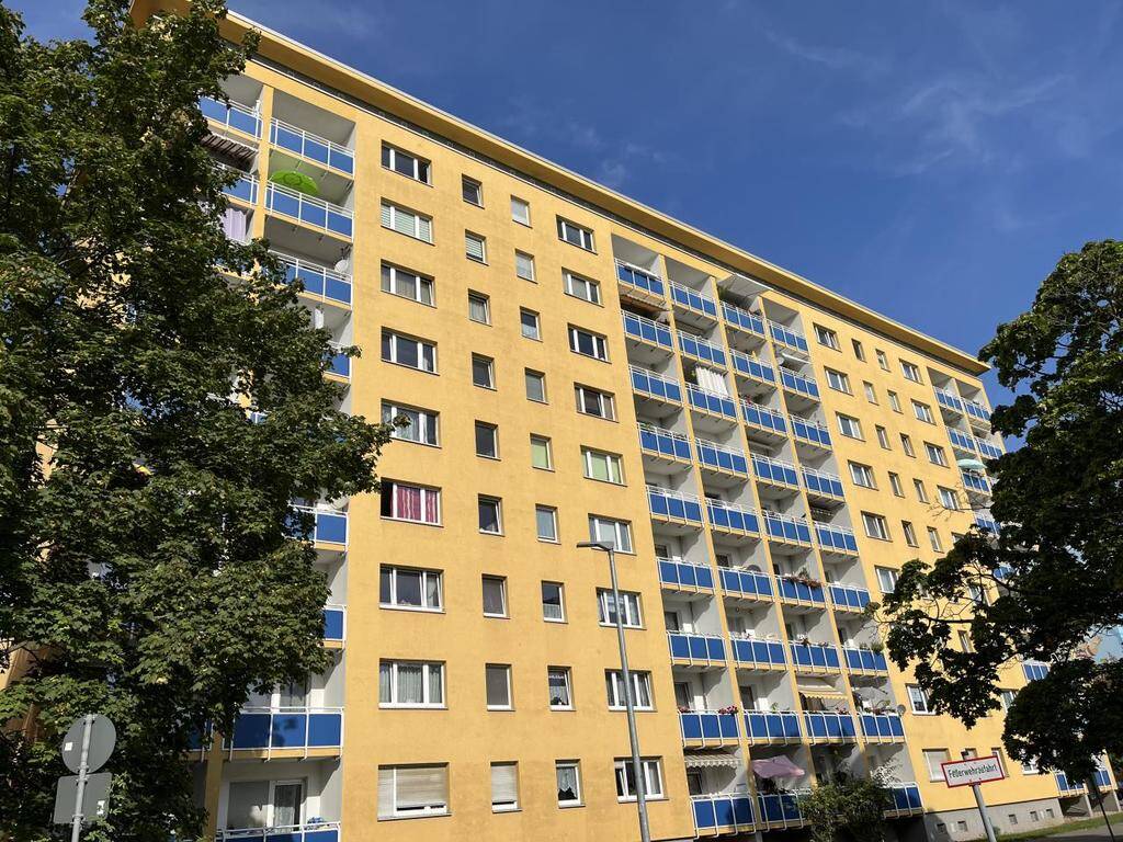 Im Zentrum gelegene 3-Raum-Wohnung mit Balkon