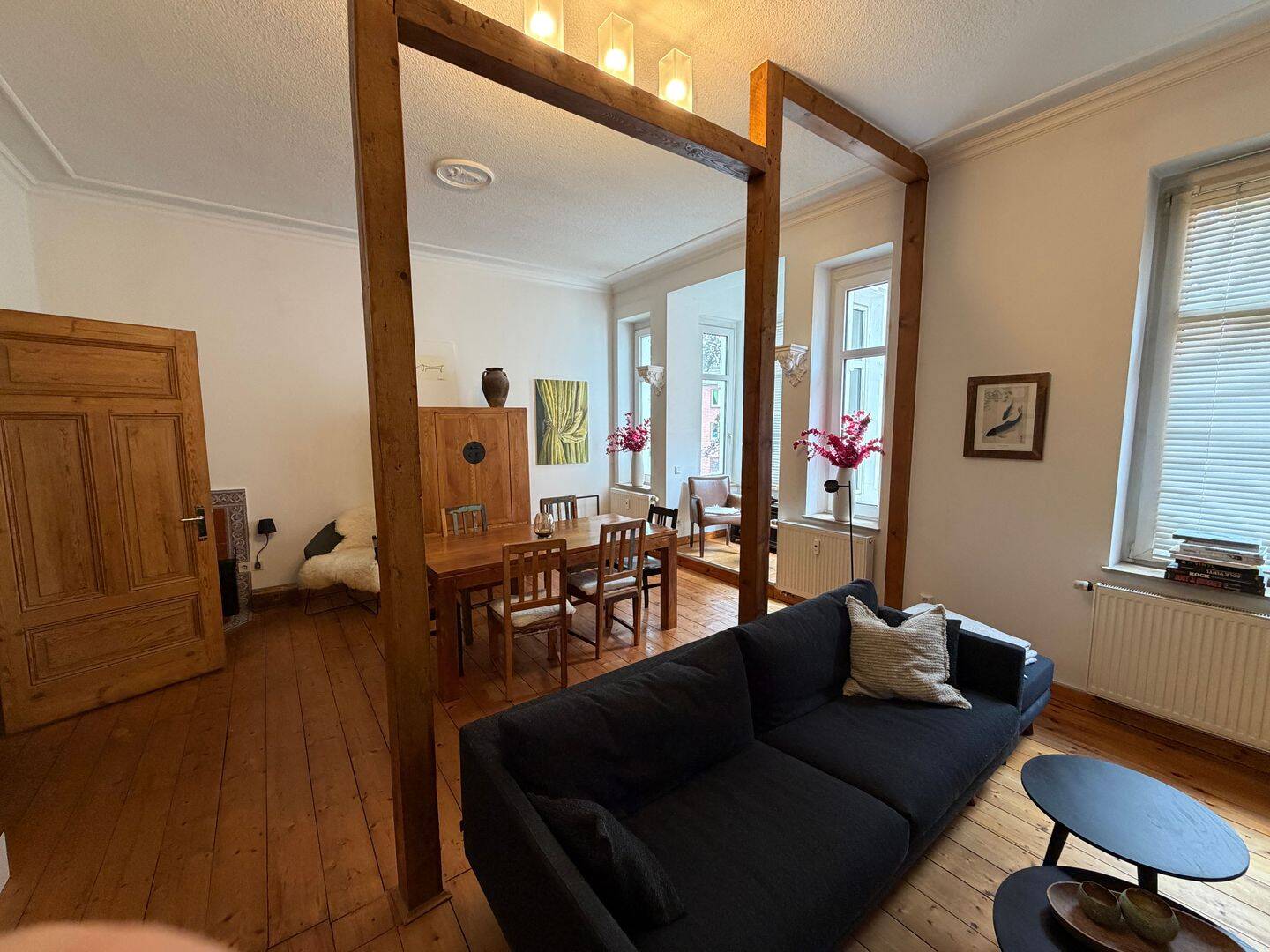 Traumhafte Jugendstil-Altbauwohnung in Duisburg-Großenbaum – exklusive Bell-Etage mit Balkon & Garten – Duisburg – Vorschaubild 2