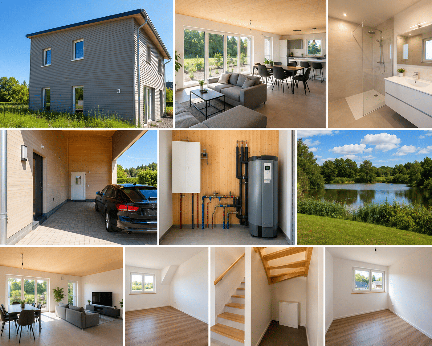 Frei ab sofort / NEUBAU - Erstbezug / Roth bei Prüm – Modernes Einfamilienhaus mit Carport und Garten – Roth bei Prüm – Vorschaubild 4