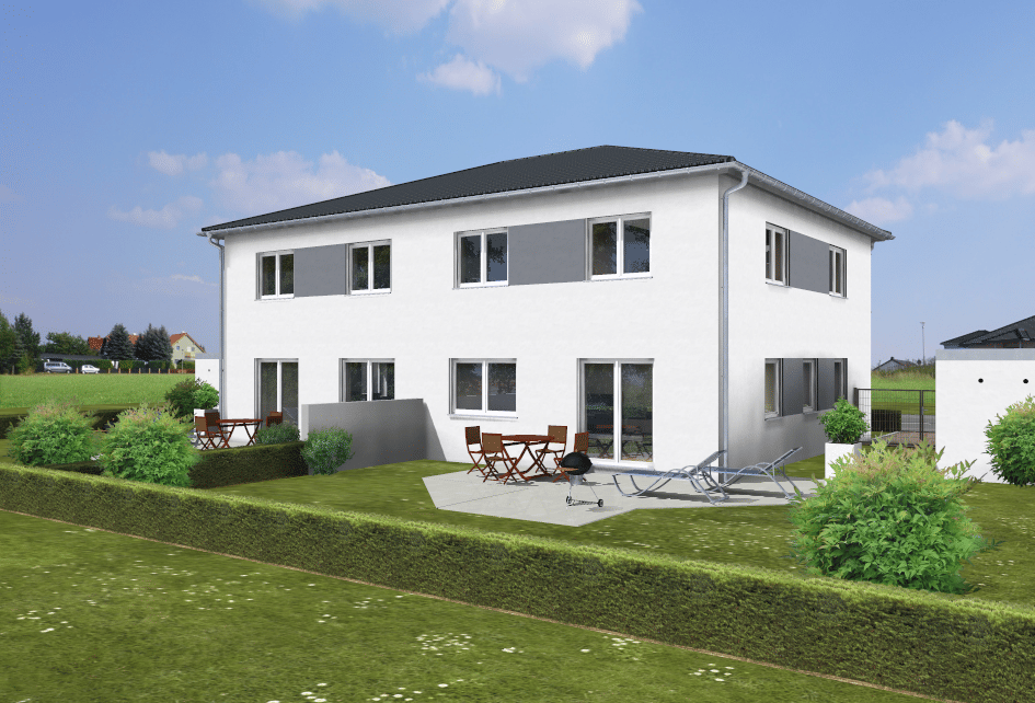 Doppelhaushälften Neubau in Berg bei Neumarkt in zentraler Ortslage. – Berg bei Neumarkt in der Oberpfalz – Vorschaubild 2