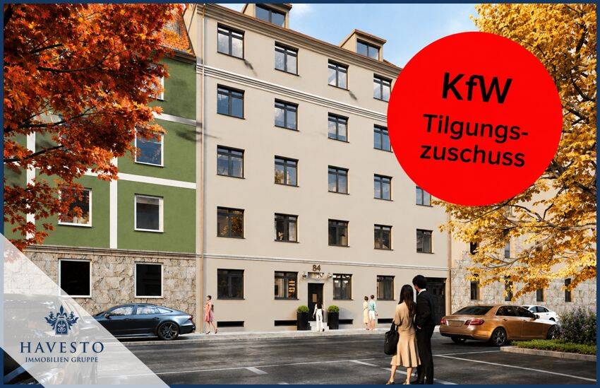 Großzügige 3- oder 4-Zimmer-Wohnung mit attraktivem KfW-Tilgungszuschuss