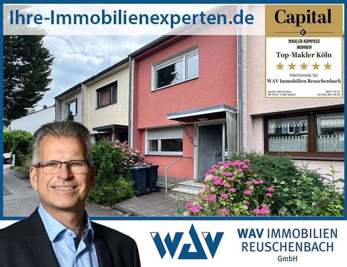 Familienhaus mit Garten in Köln Poll - 4 Zimmer, Garten, Garage und ruhige Lage – 51105 Köln – Bild 1 von 9