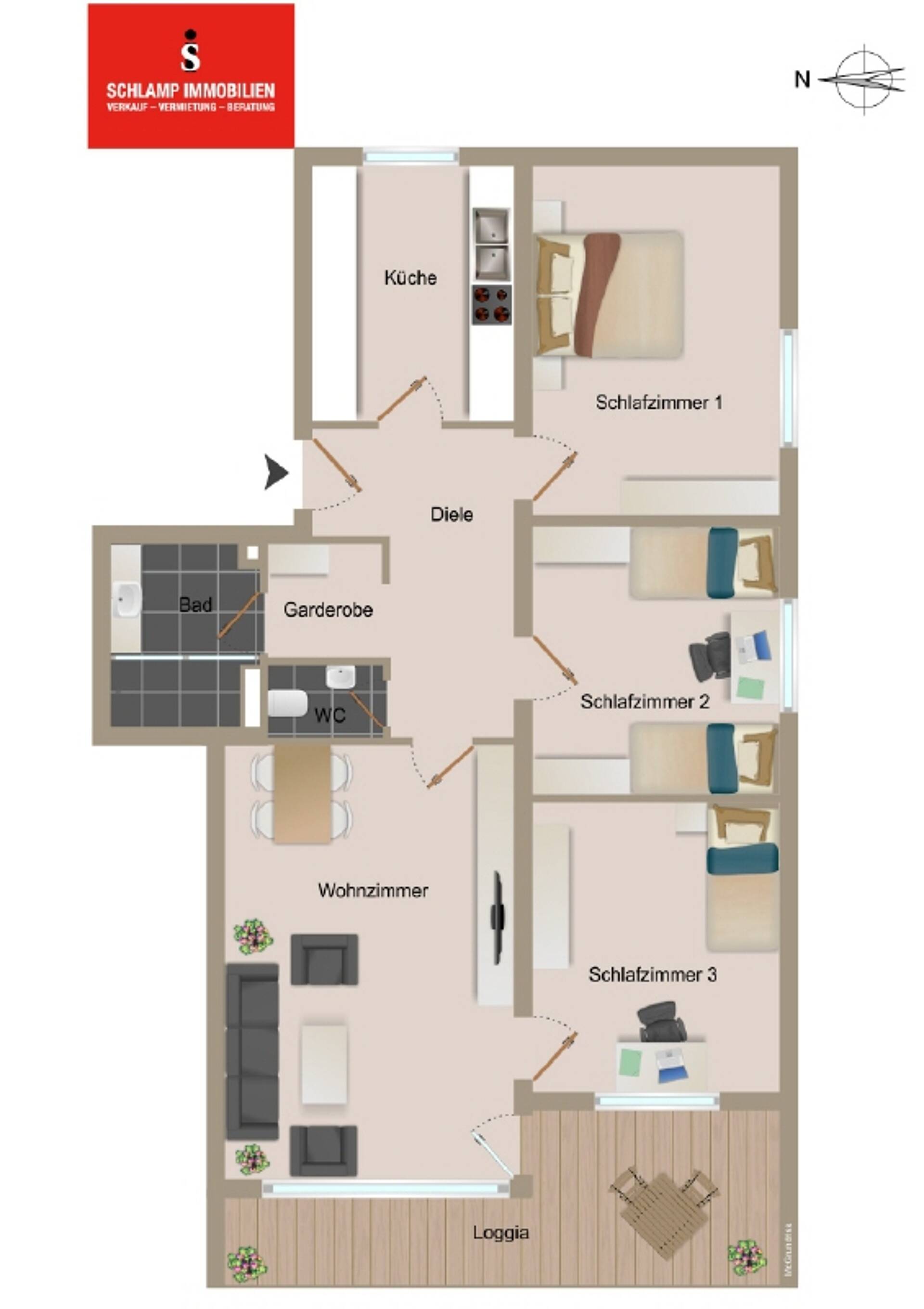 Etagenwohnung in 83714 Miesbach mit 89 m² kaufen