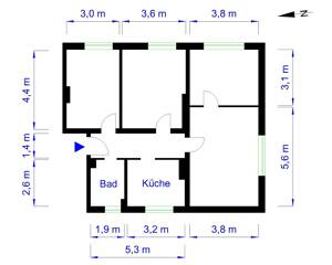 **Familienwohnung in Elbnähe** – 39114 Magdeburg – Vorschaubild 9