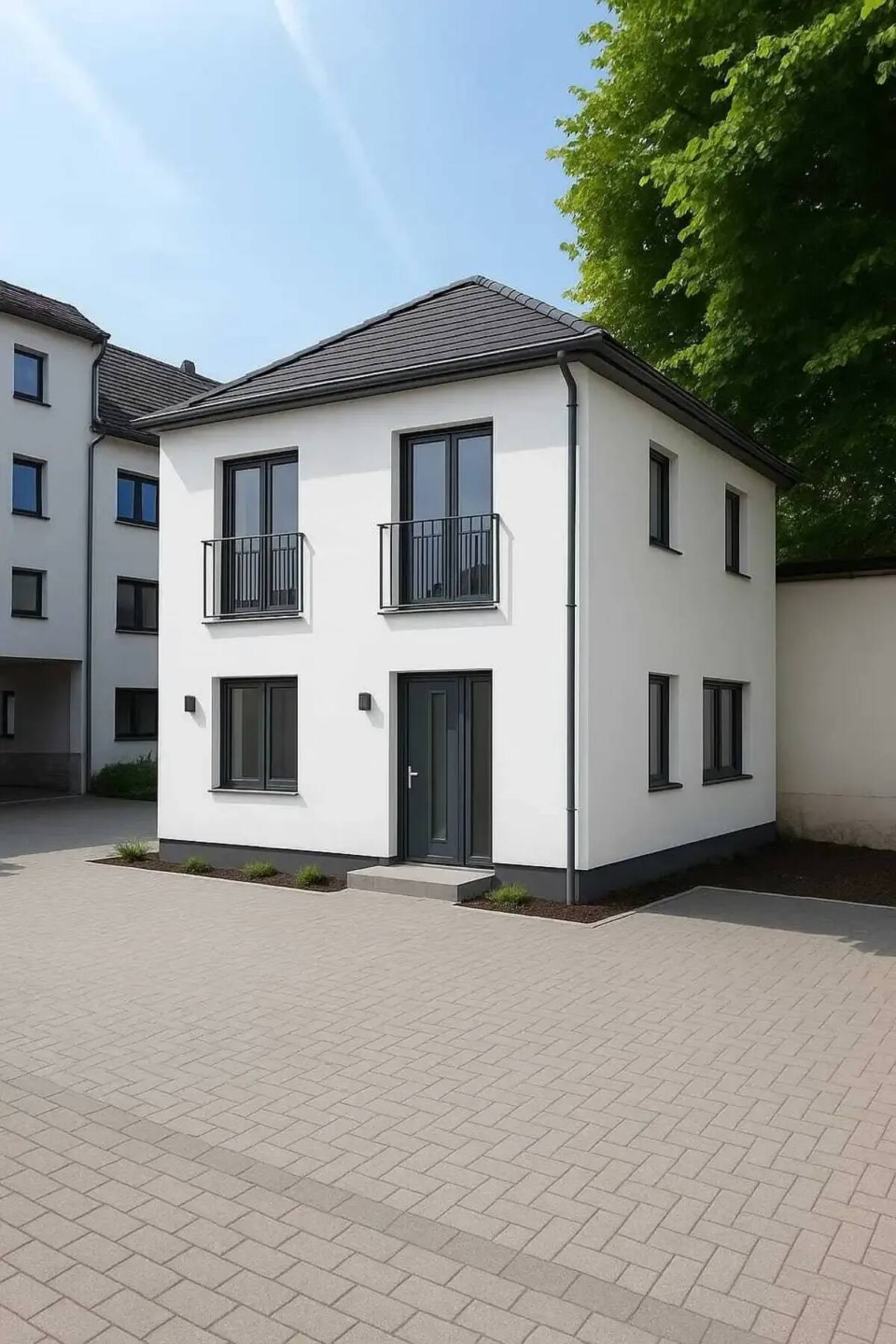 Provisionsfreies Denkmal-Investment mit 4 Einheiten, Teilung & Baugenehmigung – 63069 Offenbach am Main – Bild 1 von 9