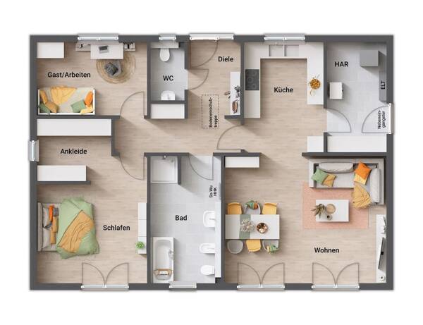 Bungalow in 53902 Bad Münstereifel mit 110 m² kaufen