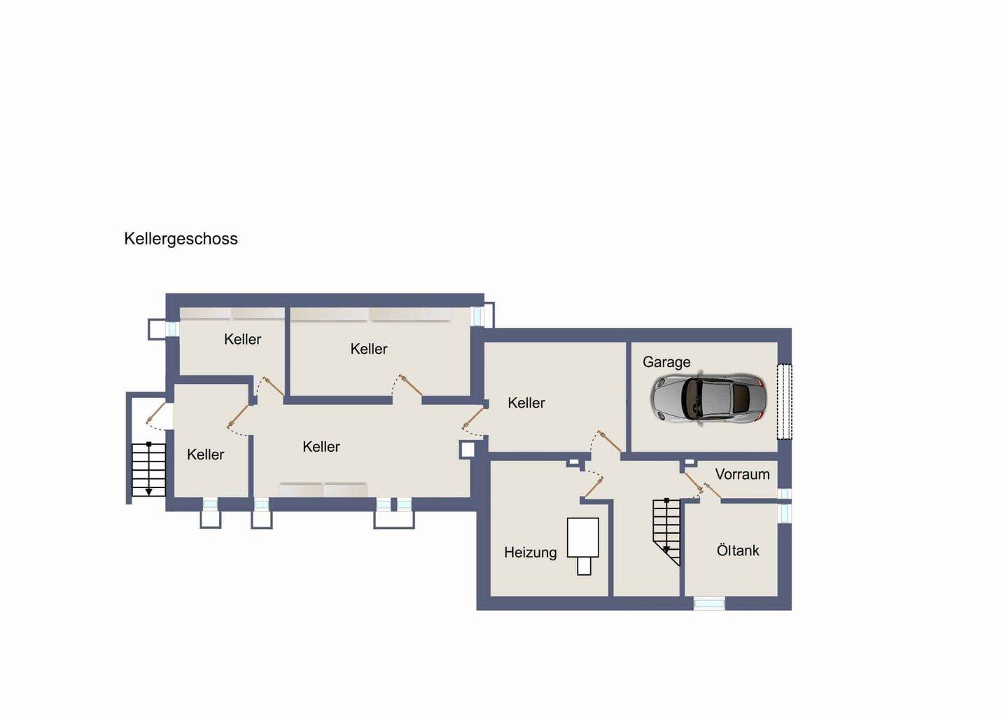 Großzügiges Zweifamilienhaus mit Ausbaureserve in ruhiger Lage – Mühltal – Vorschaubild 4
