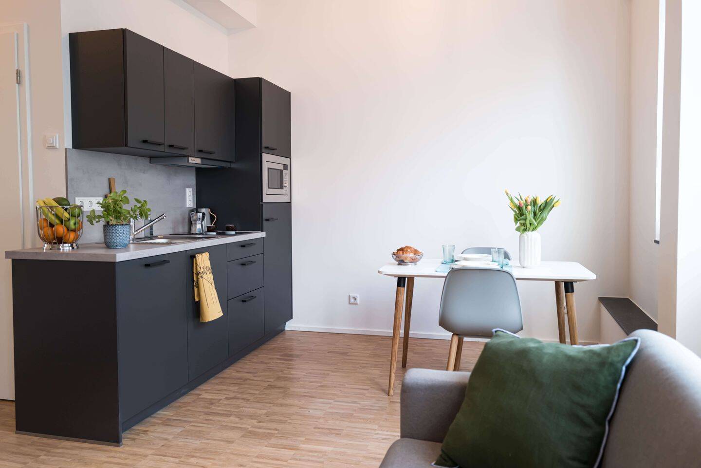 Geräumige 1-Zimmer Wohnung in der Nähe vom Ponttor! Vollmöbliert! Ca. 32 m² – Aachen – Vorschaubild 8