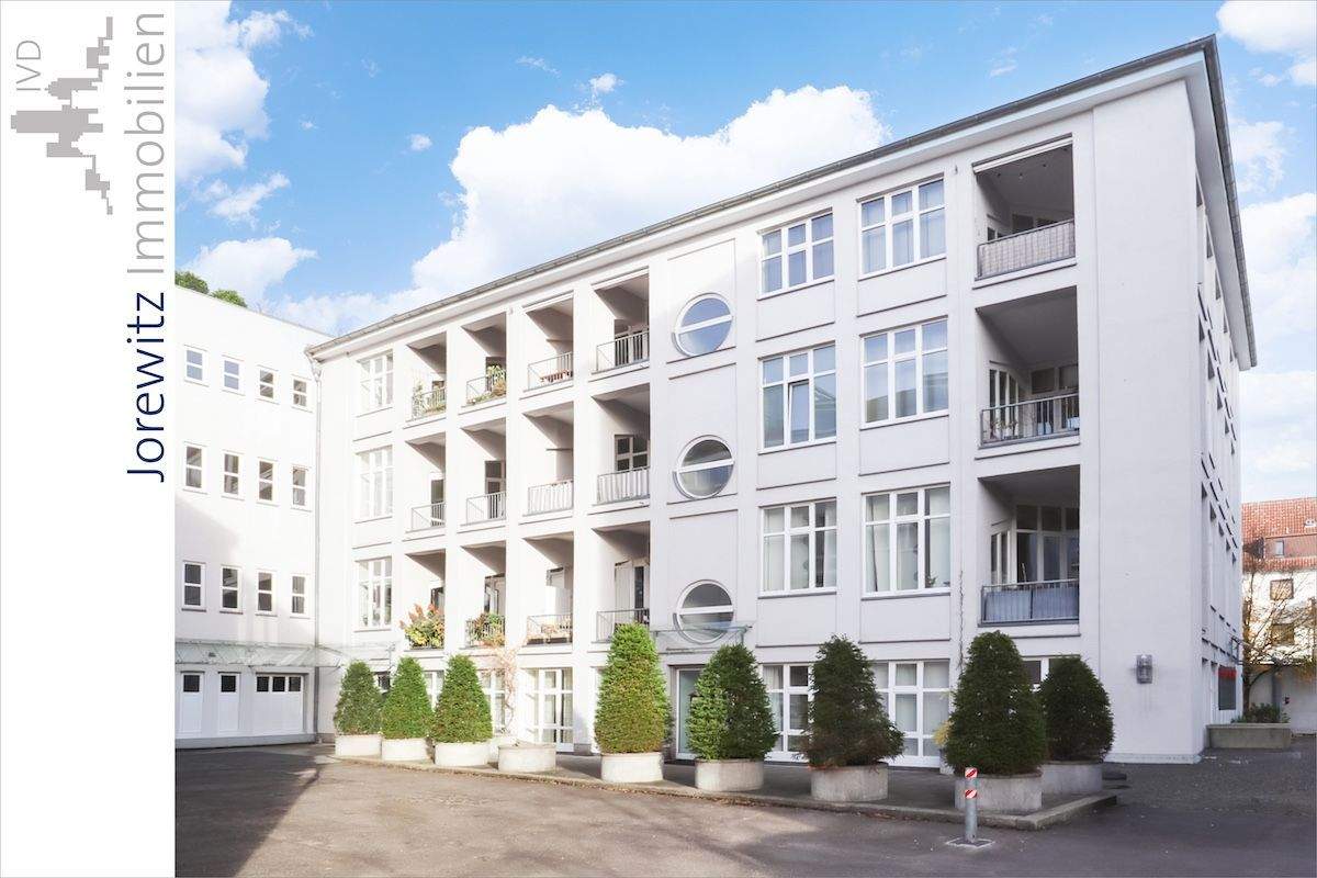 Stilvolles Loft-Ambiente in Bi-City: Moderne 2 Zimmer-Wohnung mit Loggia und PKW-Stellplatz