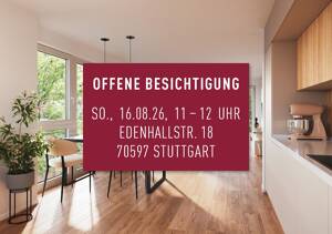 OFFENE BESICHTIGUNG I So., 16.08. I 11-12 UHR - Exklusives Wohnen mit zwei Balkonen und weitläufigem Grundriss