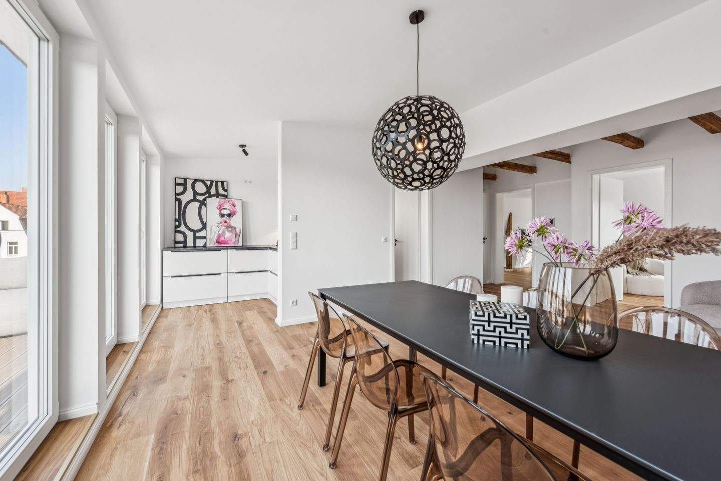 ALTBAUFLAIR NEU - DACHGESCHOSSWOHNUNG MIT DACHTERRASSE IM KATHARINENVIERTEL – Osnabrück – Vorschaubild 2