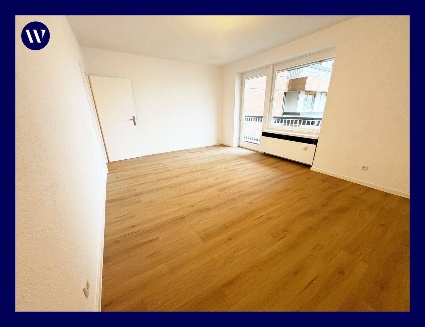 Neues Familien-Zuhause! Modernisierte 4 Zimmer mit Umlaufbalkon, neues Bad, neuer Boden, Gäste-WC