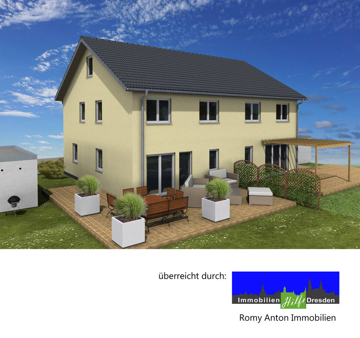 Schnell bauen, schön wohnen - Doppelhaus-Grundstück in Pulsnitz – Pulsnitz – Bild 1 von 5