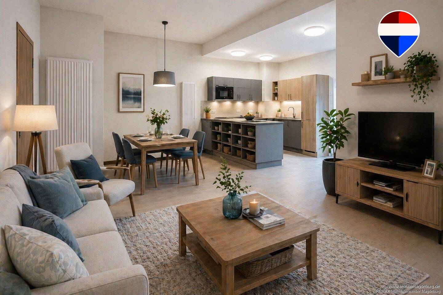 Wohnen mit Service: Helle 2-Raumwohnung im Altstadtquartier