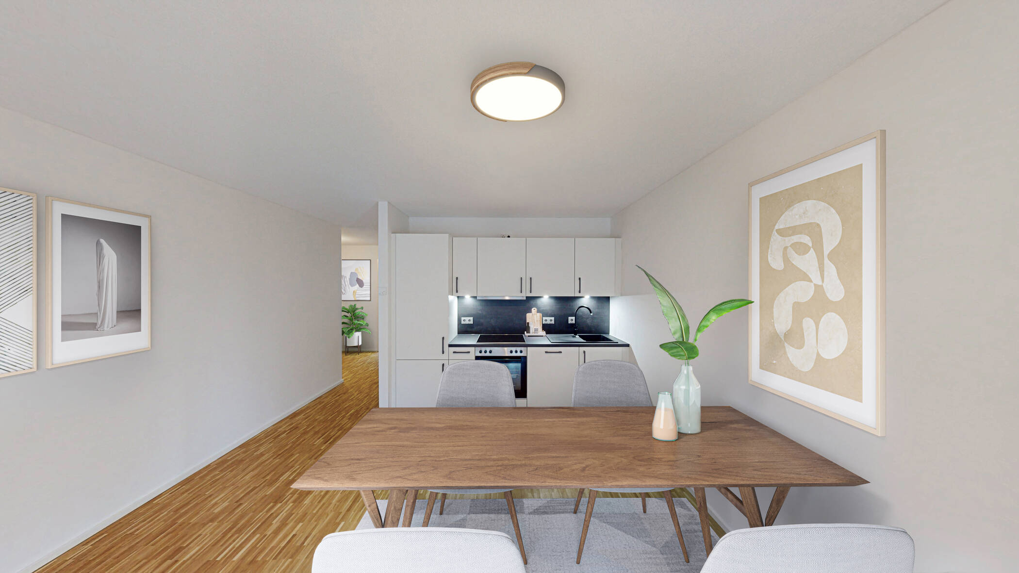Perfekt für Singles oder Paare! 2-Zimmer-Wohnung mit Terrasse in Bochum – Bochum – Vorschaubild 2