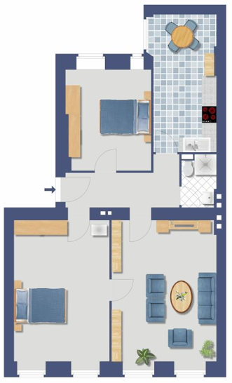 Kapitalanlage - Attraktive Wohnung in zentraler Lage – Berlin – Bild 1 von 9