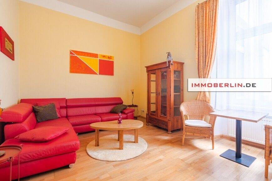 IMMOBERLIN.DE - Charmant in Ruhelage! Feine Altbauwohnung beim Gleisdreieck Park – Berlin – Bild 1 von 8