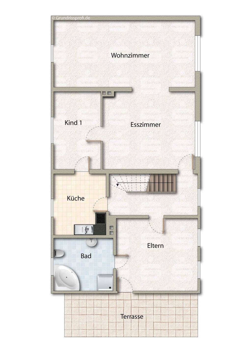 Teilvermietetes Zweifamilienhaus in beliebter Lage von Ahnatal-Weimar – Ahnatal – Vorschaubild 9