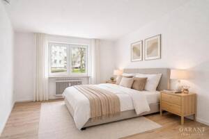 Sofort-Bezugsbereit: Helle, frisch renovierte 2 Zimmer-Wohnung mit Südbalkon in ruhiger Lage – 80933 München – Vorschaubild 5