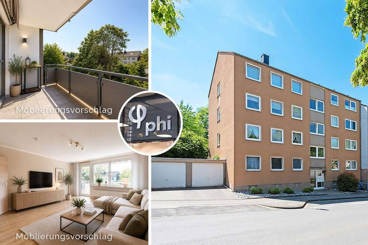 PHI AACHEN - Einziehen und wohlfühlen: Modernisiertes Wohnjuwel mit Südwest-Loggia! – 52078 Aachen – Bild 1 von 3