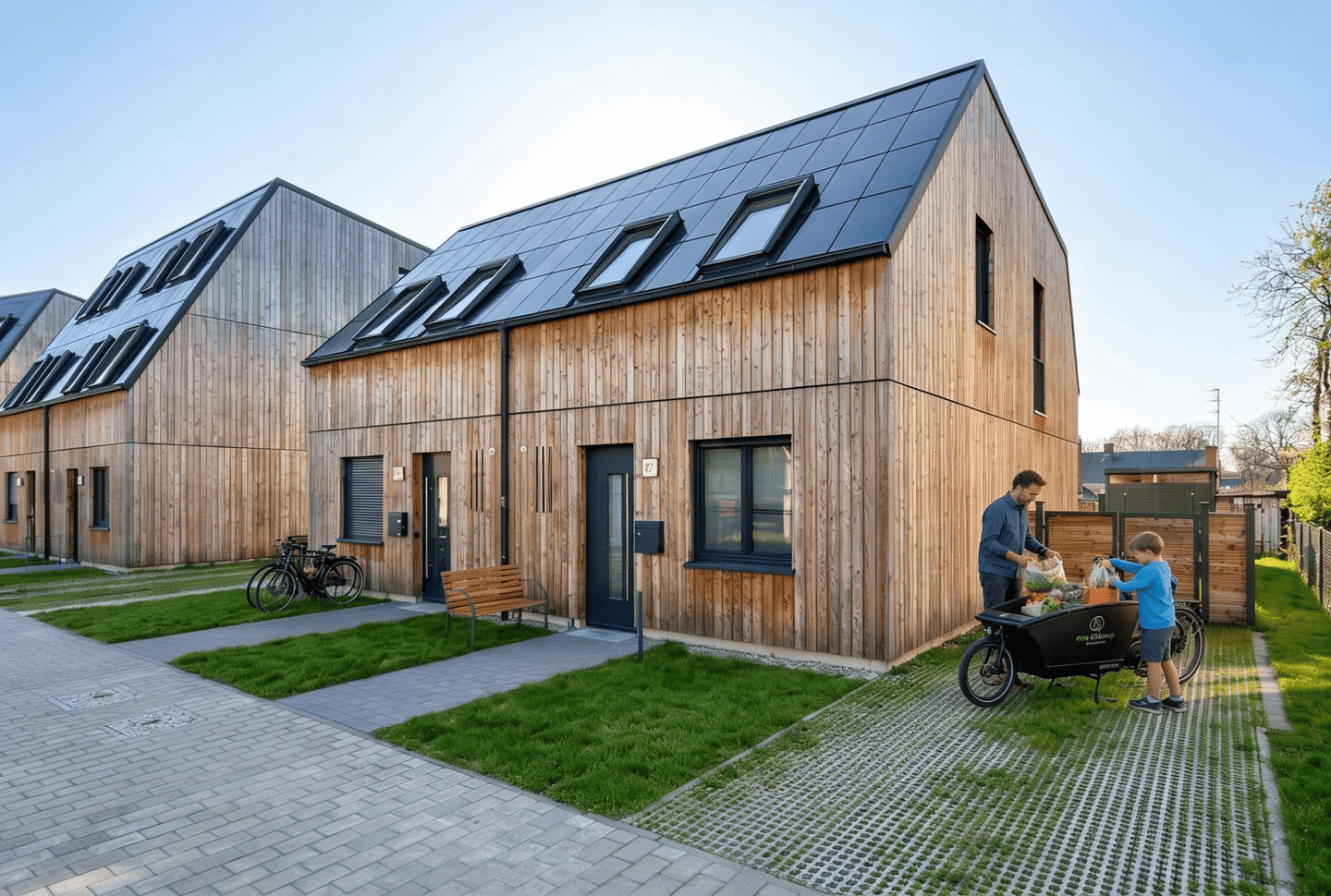 Klimafreundlich wohnen - moderne Doppelhaushälfte in Pankow