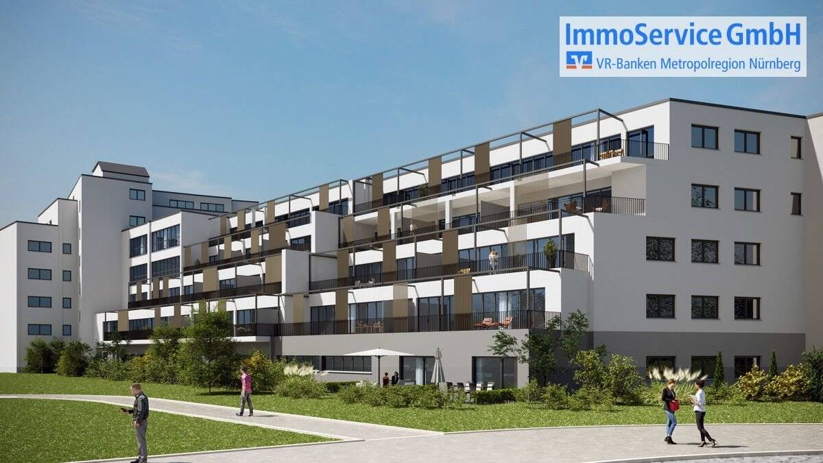 Ansprechende Wohnanlage im Nürnberg Nord: 60 stilvolle Neubau-ETW und 10 Büroeinheiten in Stadtlage! – Nürnberg – Vorschaubild 3