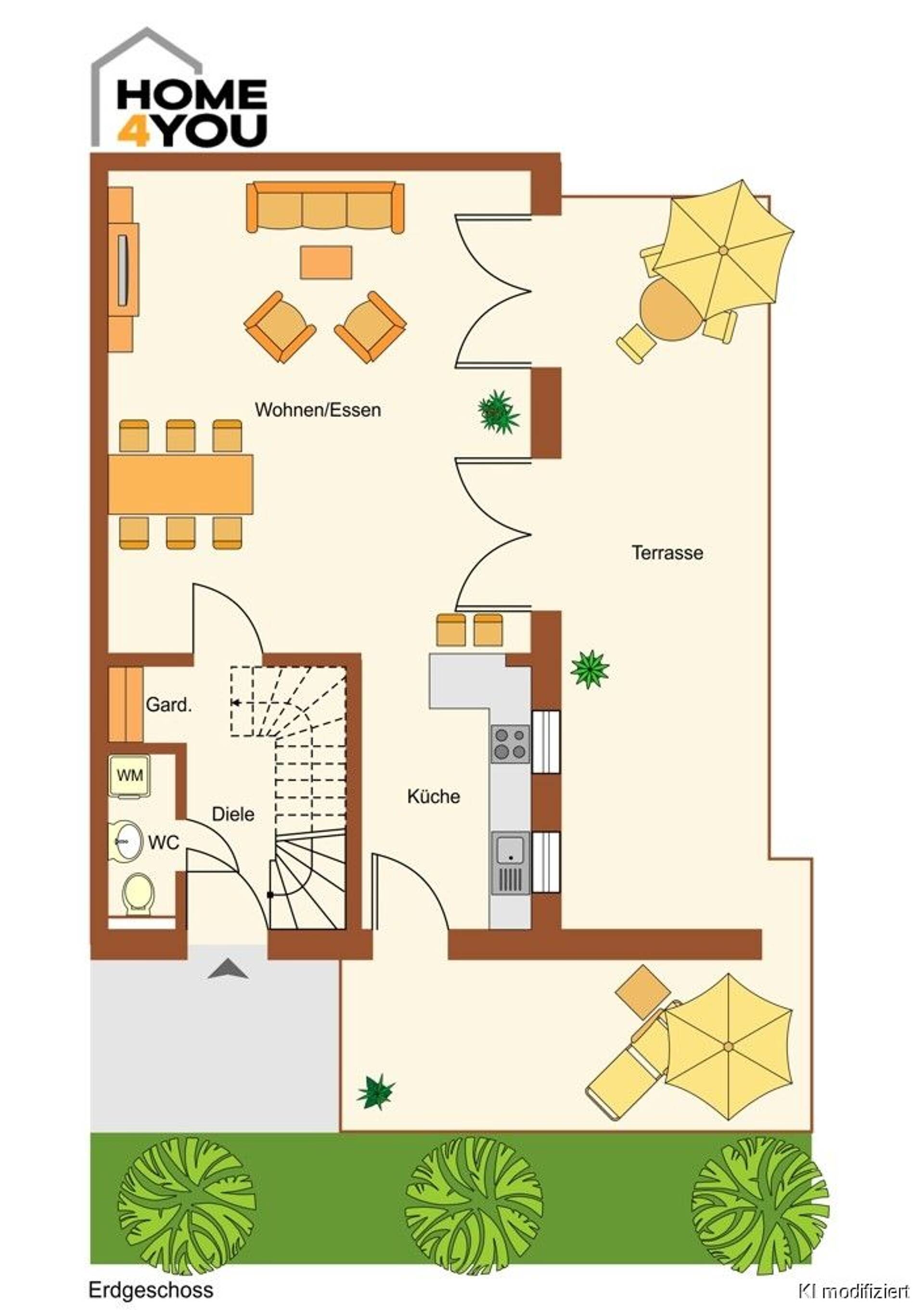 Terrassenwohnung in 50997 Köln mit 140 m² kaufen