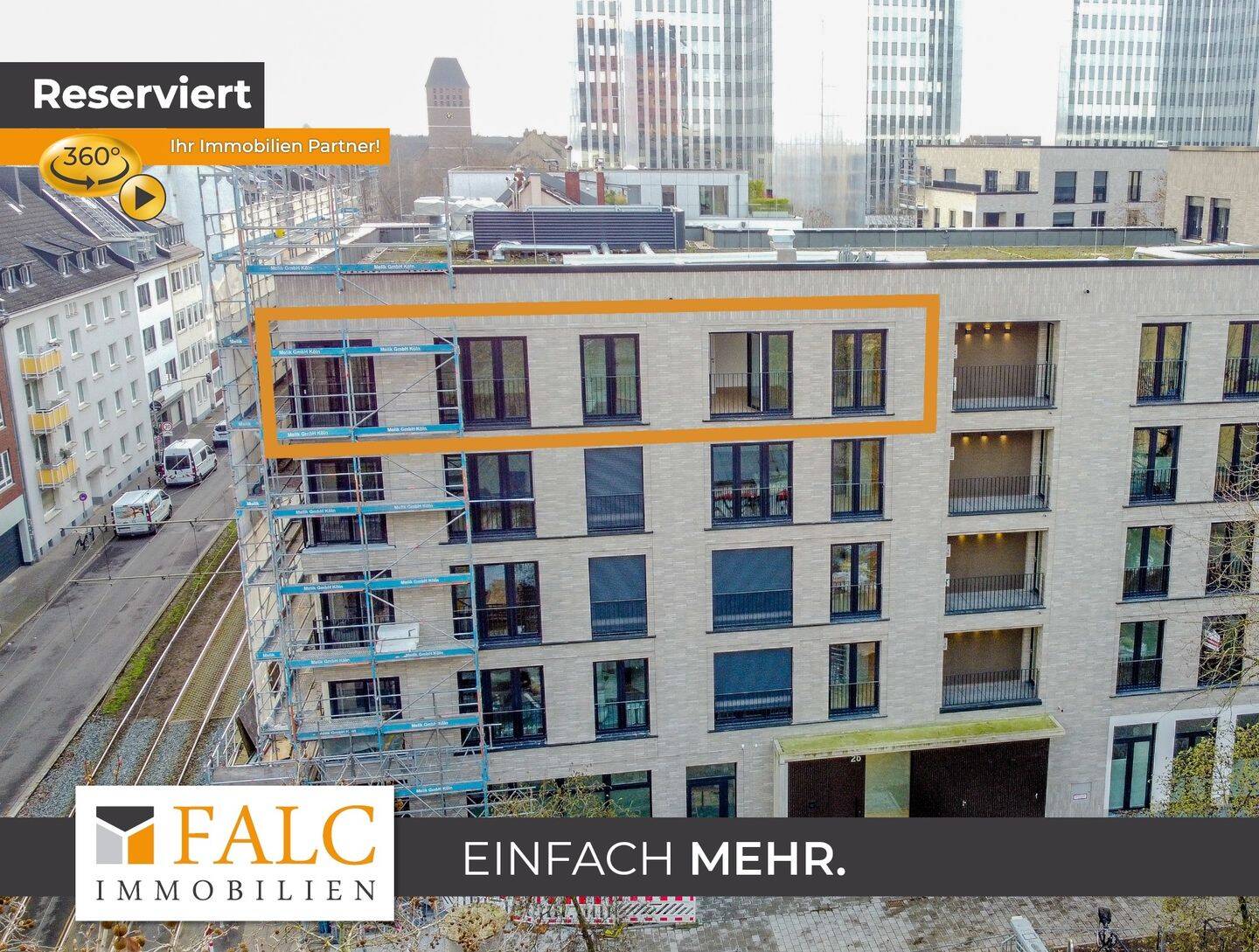 Just do it ! Neubau-Wohnung nur 500 Meter vom Rheinturm entfernt – Düsseldorf – Bild 1 von 9