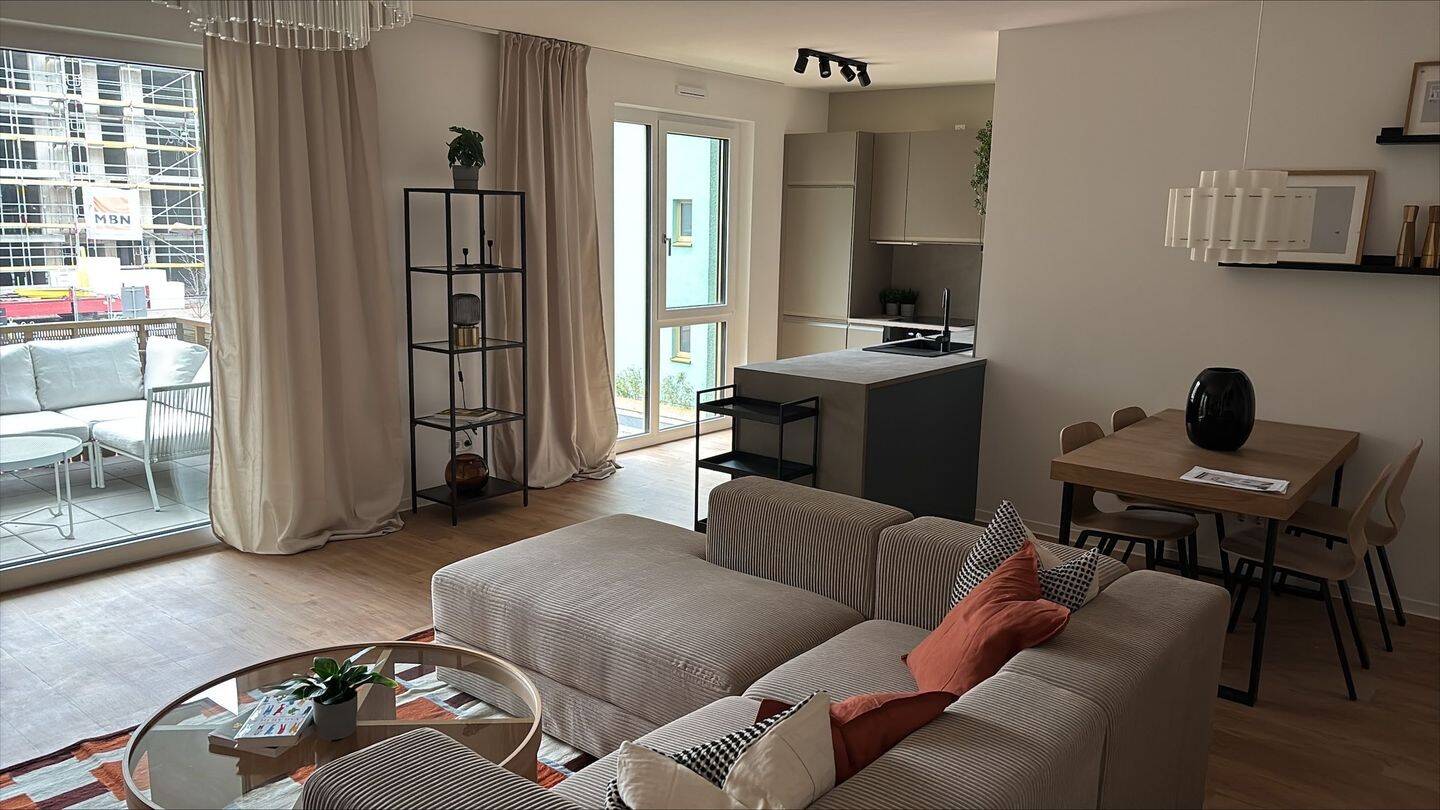 3-Zimmer-Wohnung (Typ 7) mit Balkon, Gäste-WC und eigenem Keller | verfügbar ab sofort