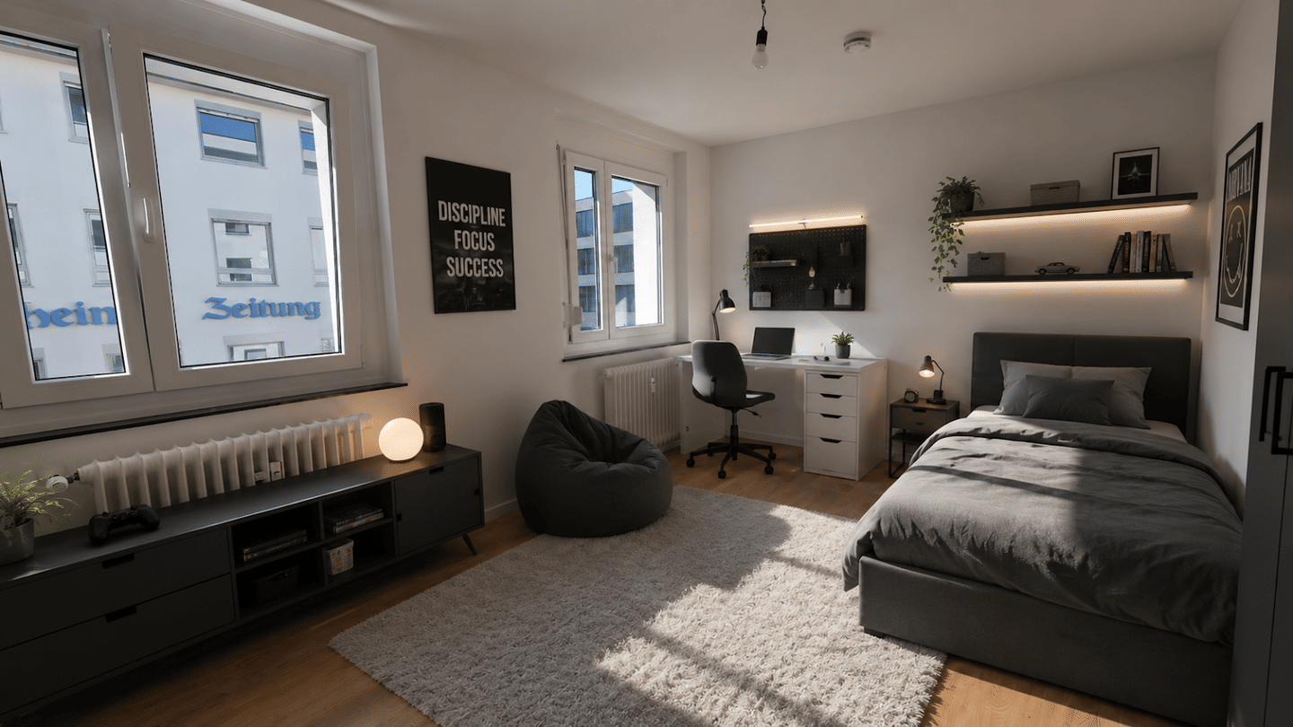 Urbanes Wohnen im Herzen von Pforzheim - 3-Zimmer-Wohnung mit Top-Lage!