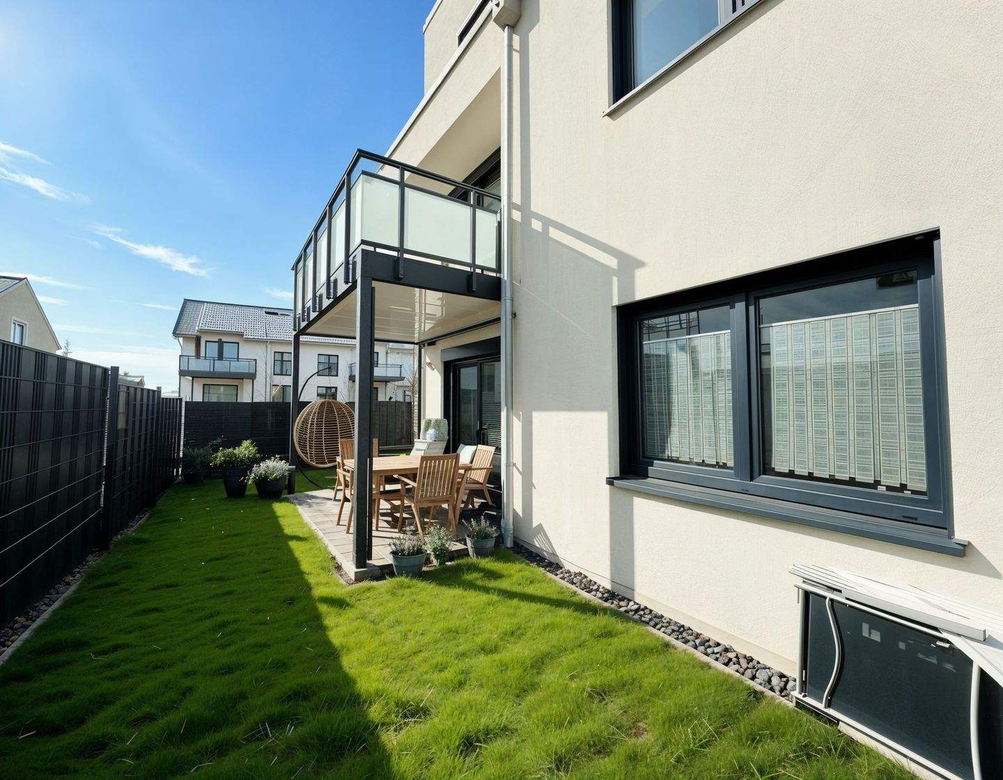 Moderne 2-Zimmer-Neubauwohnung mit Terrasse & großem Garten in Würzburg-Heidingsfeld – Würzburg – Vorschaubild 6