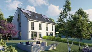Neubau in Lochhausen: Neubau-DHH inkl. Wohnkeller | Energie A+ | 2 Min. zur S-Bahn – 80993 München – Vorschaubild 3