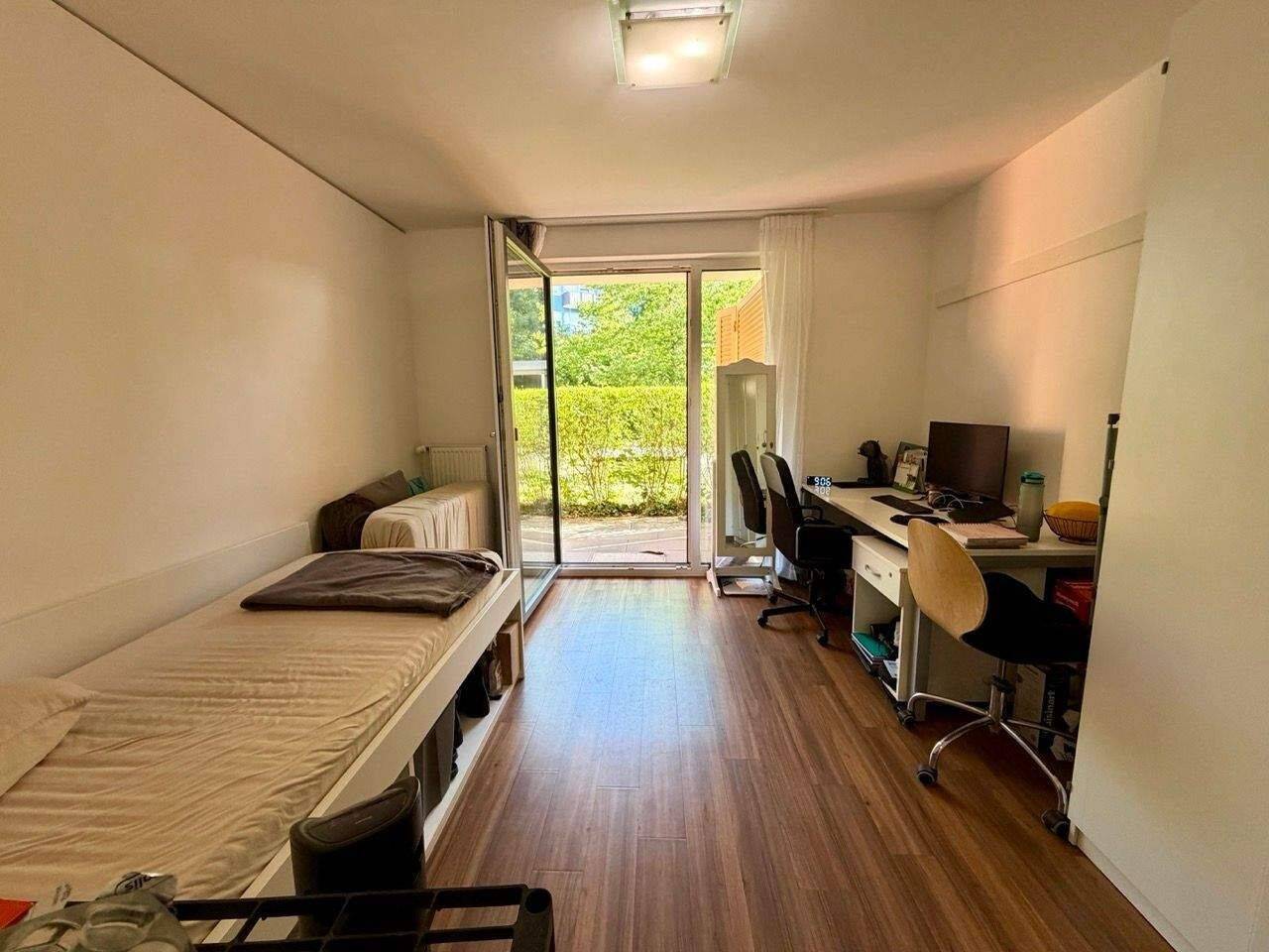 Für Kapitalanleger: vermietete Studentenwohnung mit EBK und Terrasse nahe Wöhrder See! – Nürnberg – Vorschaubild 2