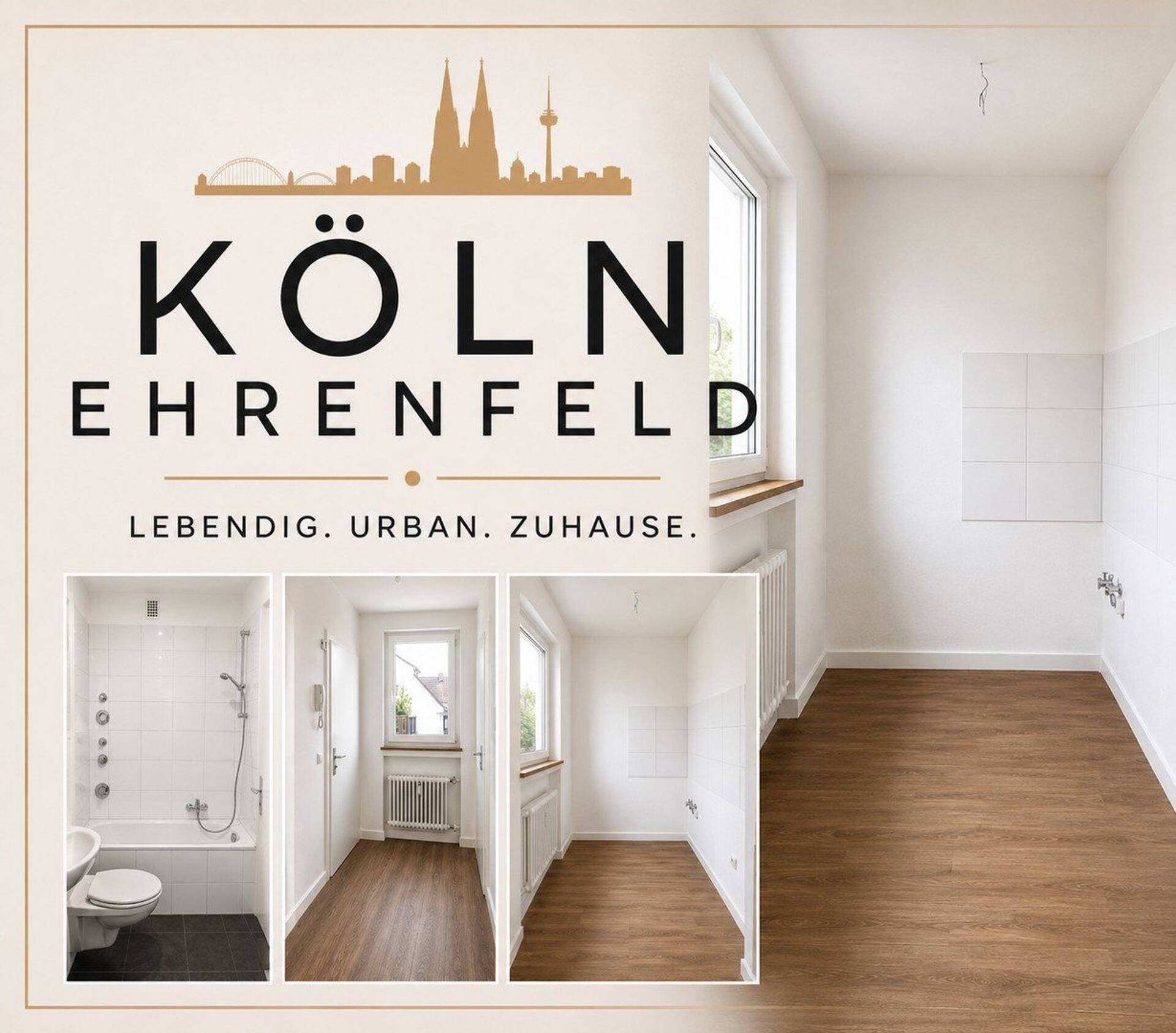Etagenwohnung in 50825 Köln mit 47 m² kaufen
