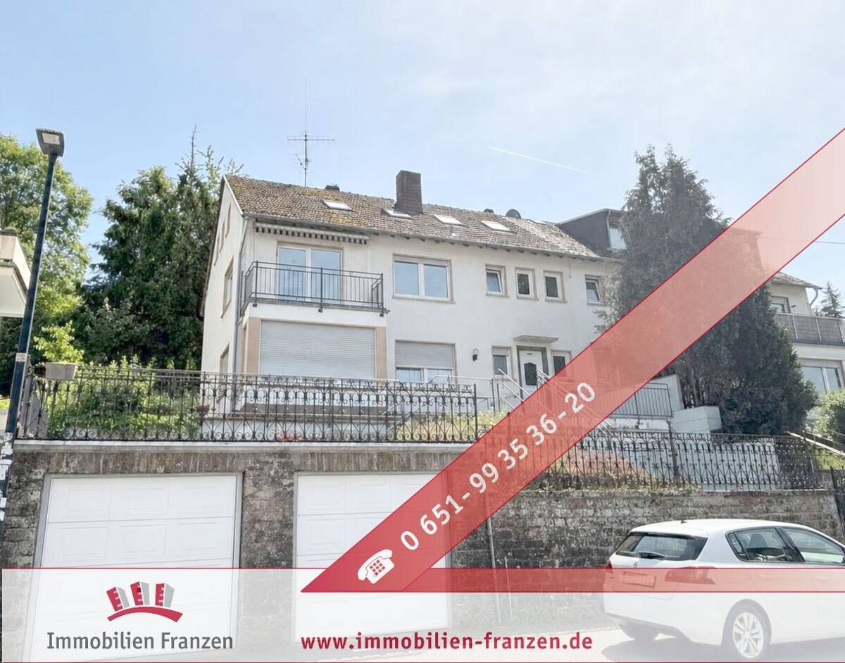 Dreifamilienhaus in Trier-Olewig: Garten, 2 Garagen, voll unterkellert – 54295 Trier – Bild 1 von 8
